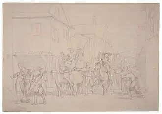 Gustave Brion, Une noce en Alsace' (1860).