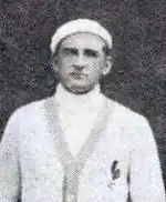 Gustave Buchard, médaillé de bronze à l'épée par équipe aux JO de 1920.