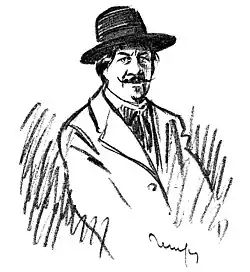 "Gustave_Charpentier", revue Le Monde artiste, 25 janvier 1913.