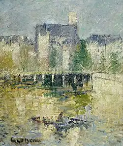 Gust. LoiseauLe pont de Moret-sur-Loing (1927).
