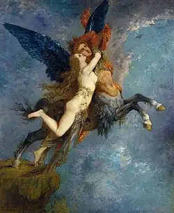 Gustave Moreau, La Chimère (1867), Cambridge, Fogg Art Museum.