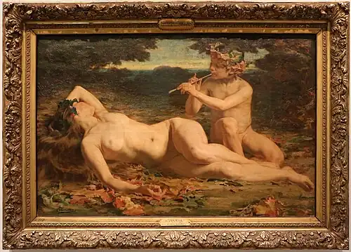 Bacchante, Bruxelles, musée Fin de siècle.