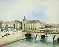 Le vieil opéra de Helgeandsholmen (Stockholm, 1892)