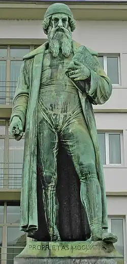 Bertel Thorvaldsen, Monument à Gutenberg (1837), Mayence.