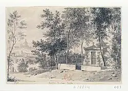 Tombe de Jacques Delille au cimetière du Père-Lachaise.