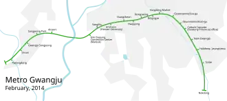 Image illustrative de l’article Métro de Gwangju