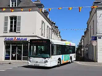 Un véhicule de C'Bus en Service (vers 2010)