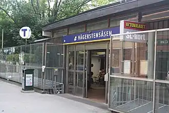 Station d'Hägerstensåsen.