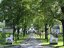 L'hôtel-château Häringe à Haninge.