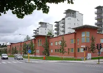 Maltesholmsvägen en août 2010.