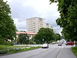 Maltesholmsvägen en août 2010.