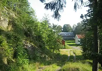 Anciens bâtiments militaire.