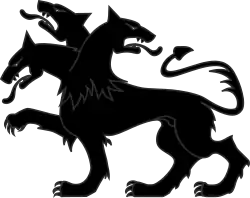 Cerbère (héraldique).