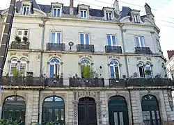 Hôtel Garreau (1845) - Rue Dobrée, Nantes.