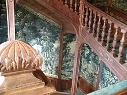 Escalier de l'hôtel Oberthür, à Rennes