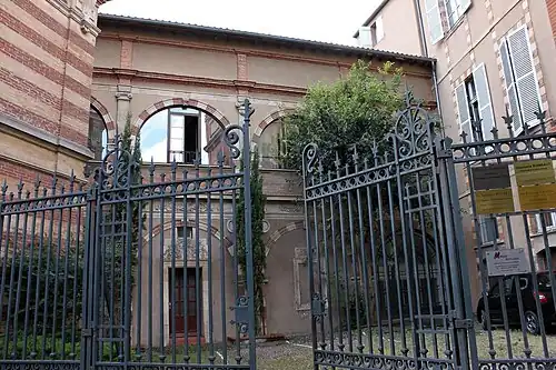 Détail des élévations de l'hôtel.