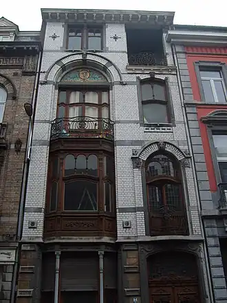 Hôtel VerlaineArchitecte Maurice Devignée.