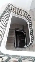L'escalier d'honneur.