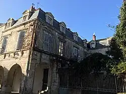 L'hôtel Harouard du Beignon, 10 rue Admyrauld, qui a appartenu à Pierre-Etienne-Louis Harouard,.