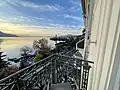 Vue sur le lac depuis le 3è étage