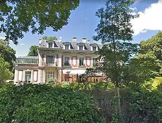 L'hôtel de la berge de la prairie (Croissy-sur-Seine)