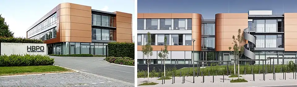 Bâtiment de l'entreprise HBPO&nbsp;(de)