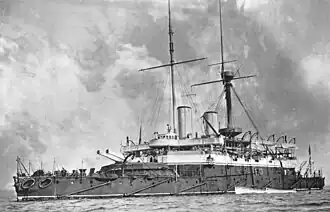 illustration de HMS Anson (1886)