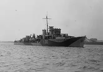 illustration de HMS Blankney (L30)