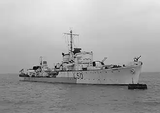 illustration de Classe Hunt (destroyer)