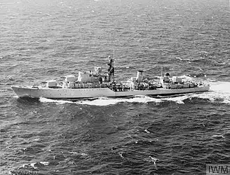 illustration de HMS Diana (D126)