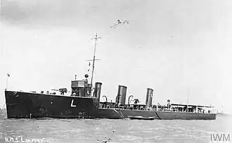 illustration de HMS Lawford (1913)