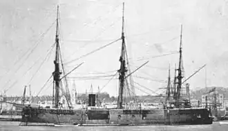illustration de HMS Pallas (1865)