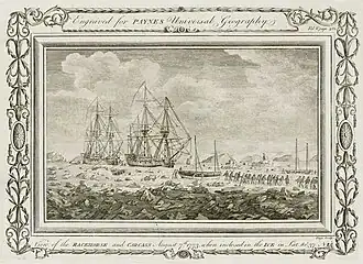 illustration de HMS Carcass (1759)