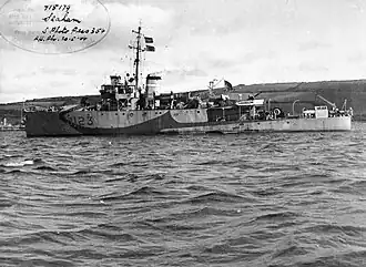 illustration de HMS Seaham (J123)