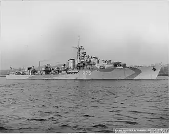 illustration de HMS Virago (R75)