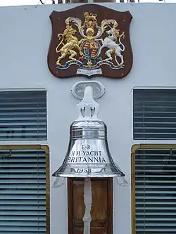 La cloche du navire.