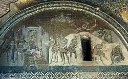 Massacre des enfants commandé par le roi Hérode.