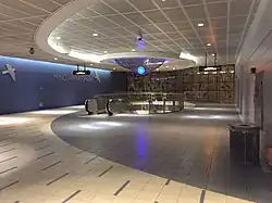 Premier étage de la station Soto.