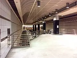 Vue du premier étage.