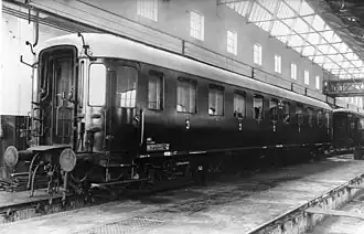 La 7305 en 1935 aux ateliers d'Utrecht.