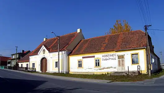 Ancienne auberge à Hadačka..