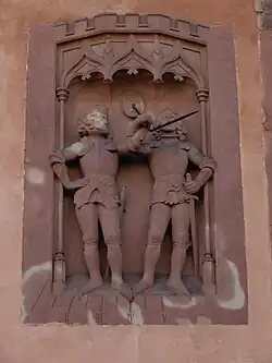 Cadran solaire, Haguenau, ancienne douane&nbsp;(en).