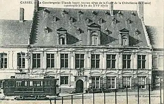 La châtellenie, au début du XXe&nbsp;siècle.