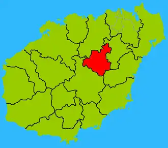 Localisation de Túnchāng Xiàn