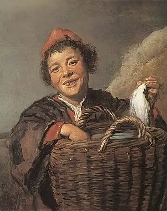 Le Jeune Pêcheur, v.1630-1632, huile sur toile, 72&nbsp;x 58&nbsp;cm (National Gallery of Ireland, Dublin).