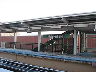 Image illustrative de l’article Halsted (ligne verte du métro de Chicago)