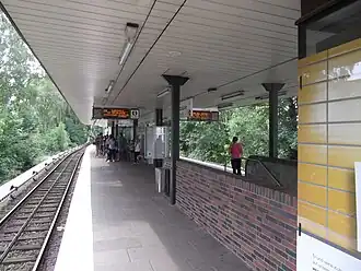 Image illustrative de l’article Hoheluftbrücke (métro de Hambourg)