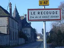 Le hameau de le Recoude.