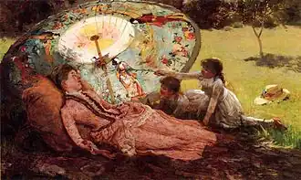 Lady with a Parasol (sans date)