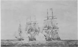 illustration de USS Boston (1777)